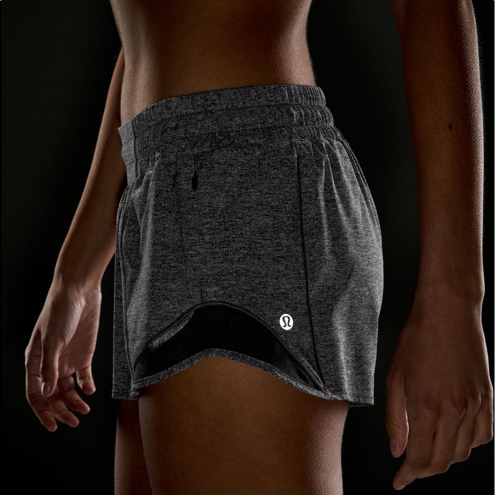 Lululemon Hotty Hot Shorts Grey 2.5”